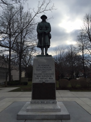 Burlington War Memorial by Ivor Lewis